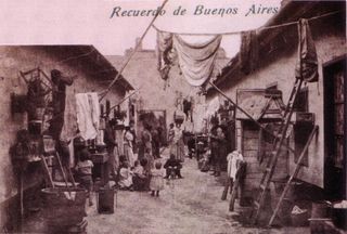 Conventillo de Buenos Aires, 1910
